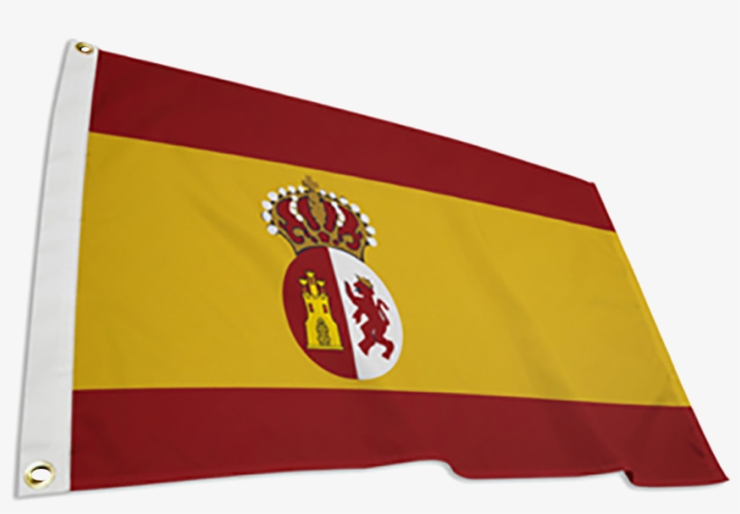 Texas Under Spain Flag - Flag, transparent png #8804603