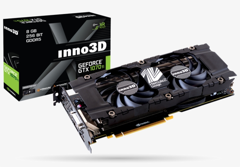 Inno3d Gtx 1070 Ti, transparent png #8804637