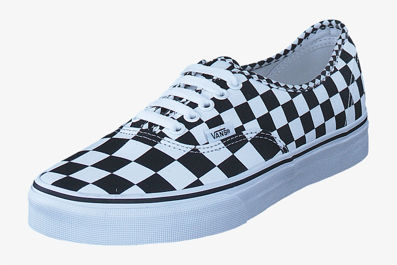 Ua Authentic Mix Checker Black/white - Vans 44, transparent png #8804677