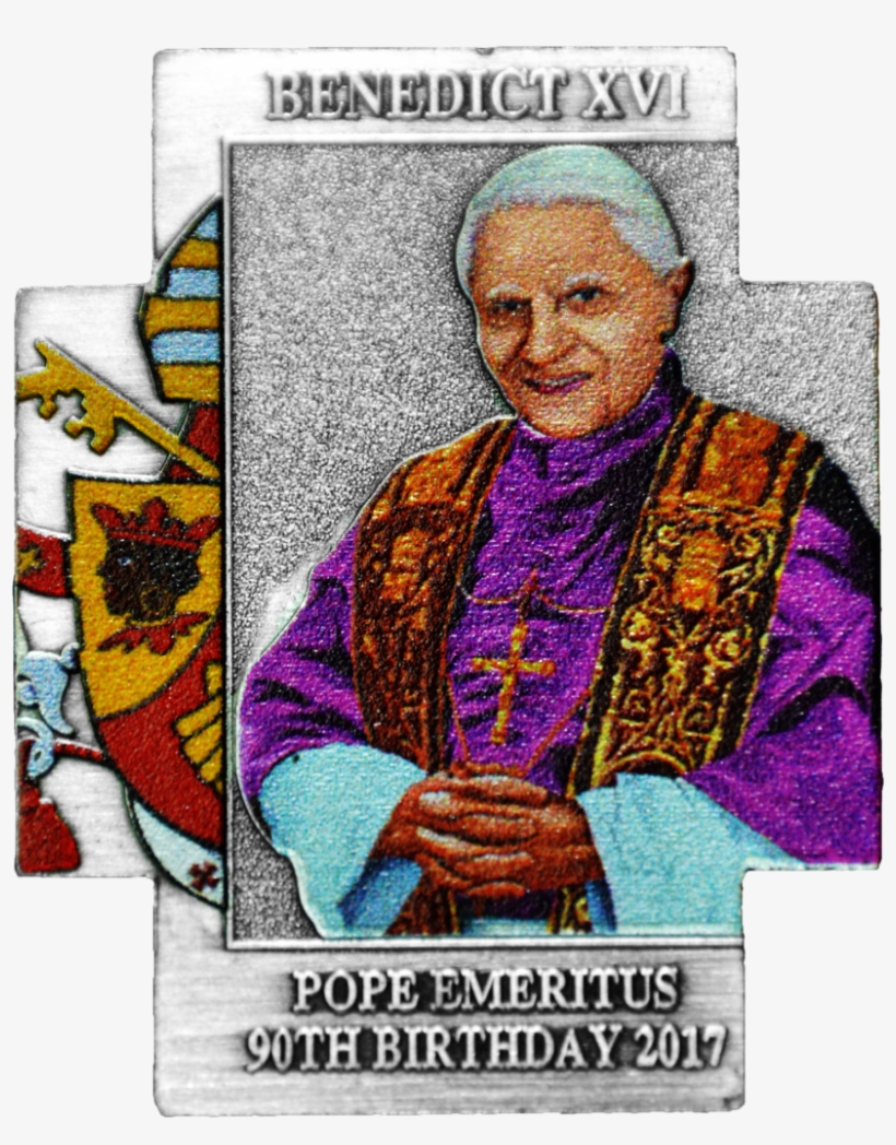 Pope Benedict Xvi 90th Birthday - Postage Stamp, transparent png #8805167