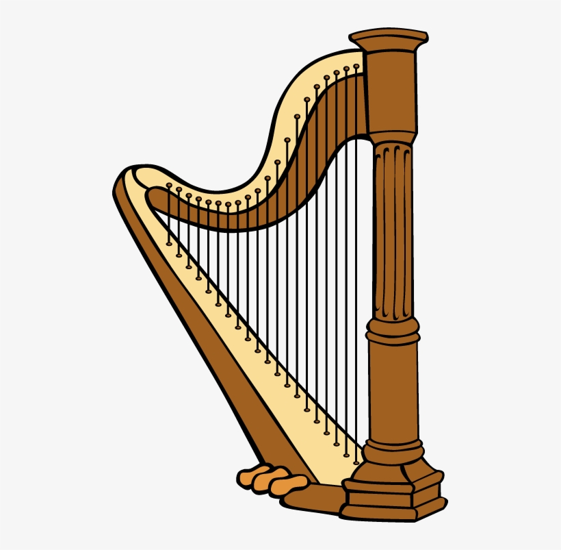 Harp Clip Art, transparent png #8805698