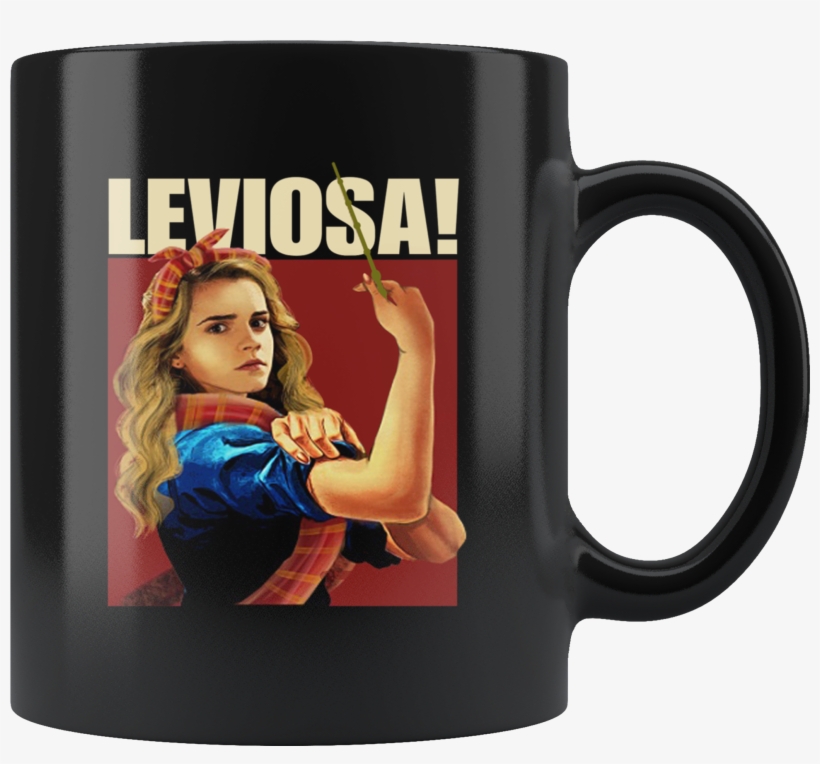 Leviosa Hermione Granger Mug - Leviosa Hermione We Can Do, transparent png #8806206
