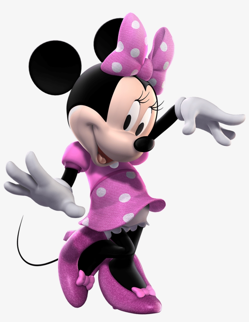 Minnie Mickeymouseclubhouse Wiki - Minnie Mouse Pink, transparent png #8806417