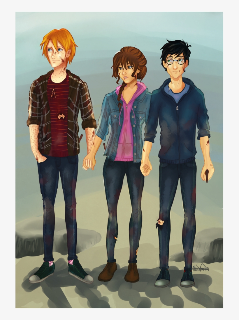 Les Trouvailles Du Mois - Dibujos De El Trio De Plata Harry Potter, transparent png #8806666