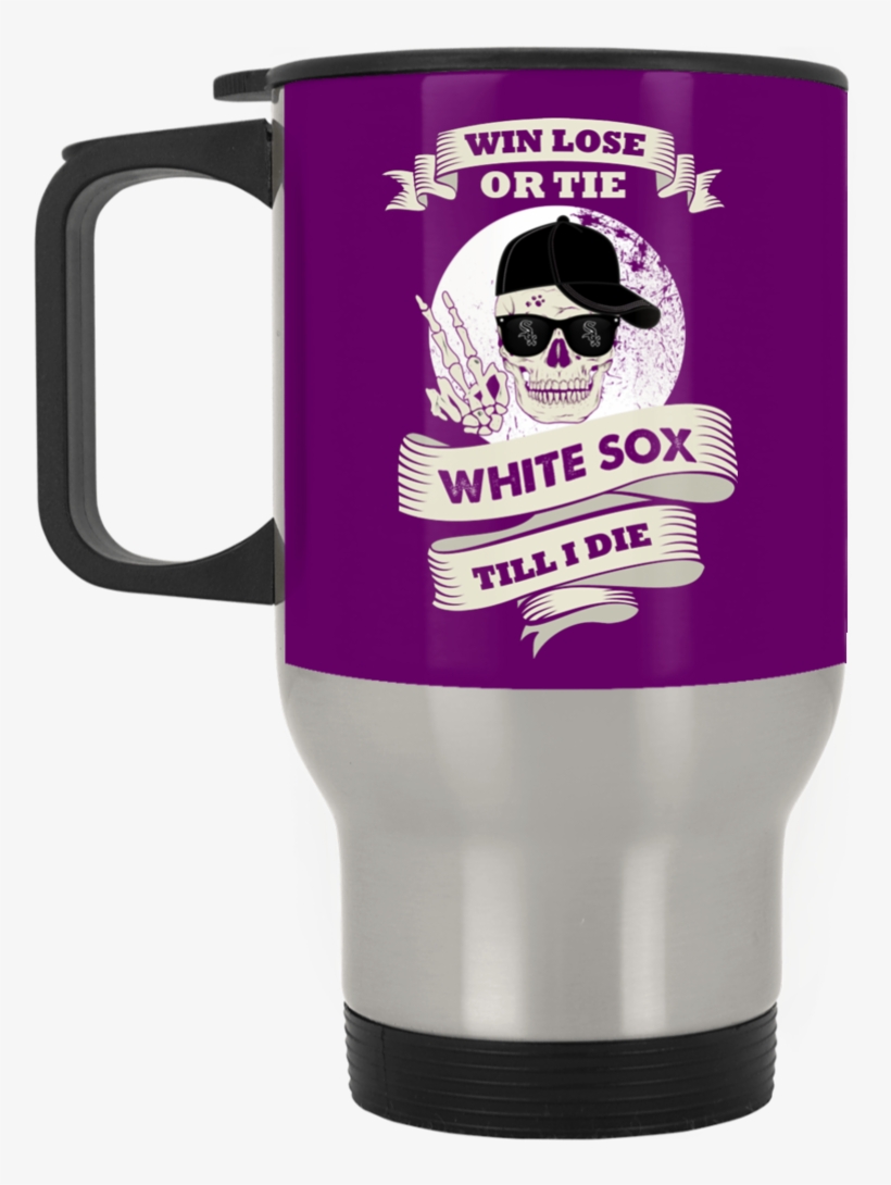 Skull Say Hi Chicago White Sox Mugs - Mug, transparent png #8807095