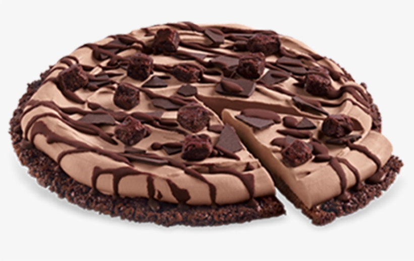 Choco Brownie Treatzza Pizza, transparent png #8807232