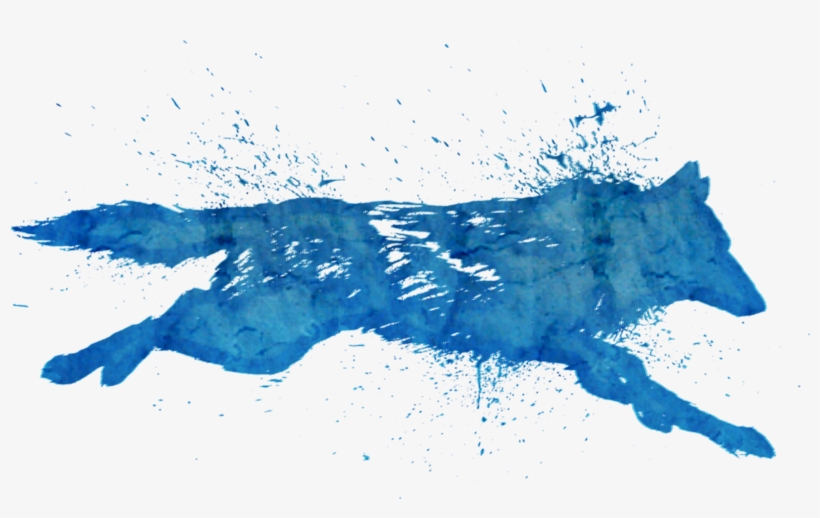 Drawing Black And White Wolf, transparent png #8807466