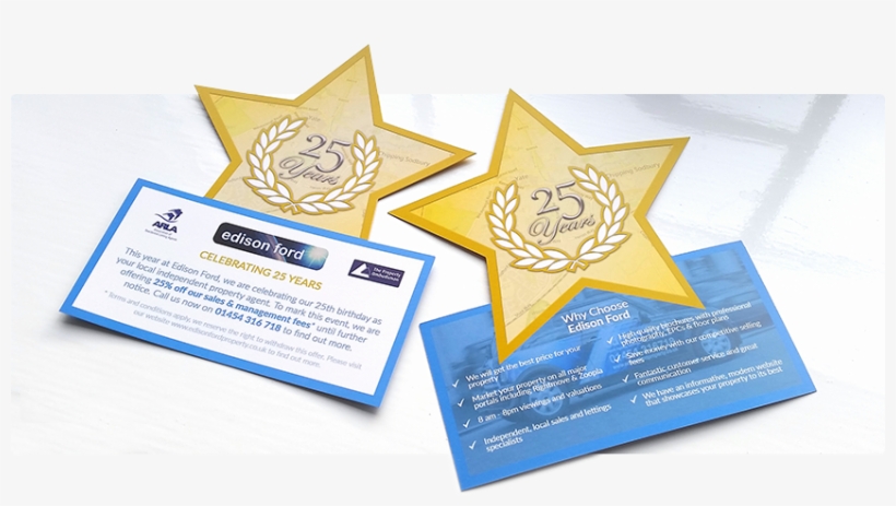 Celebrating 25 Years Of Service Leaflet - Flyer, transparent png #8807808