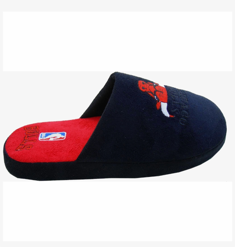 Pantofola Nba Chicago Bulls - Slipper, transparent png #8808140