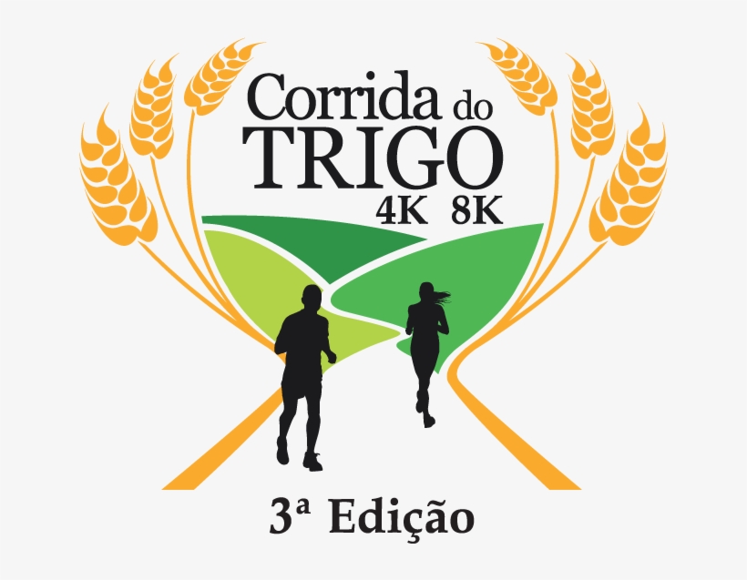 Logotipo Da Corrida Do Trigo - Graphic Design, transparent png #8808441