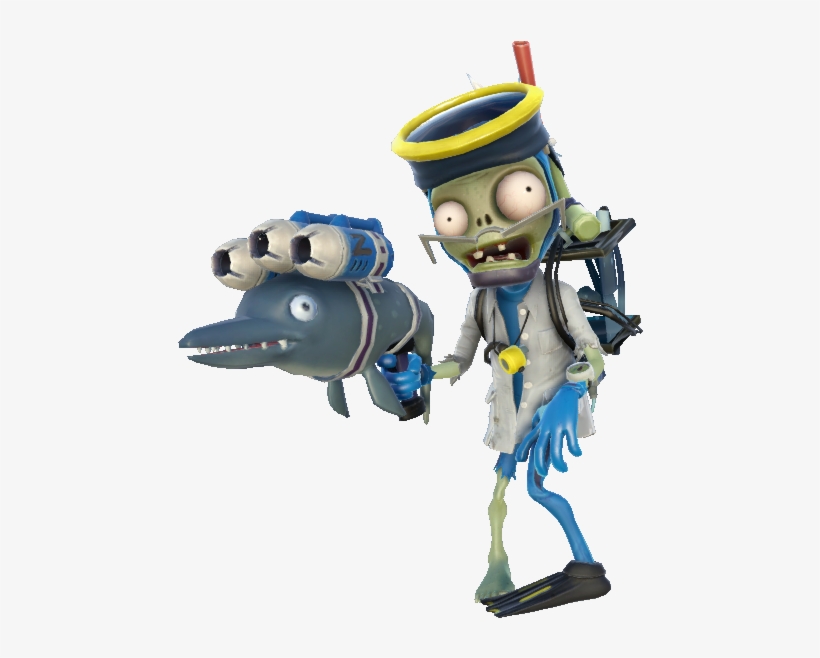 Electronic Arts - Plants Vs Zombies Garden Warfare 2 Marine Biologist, transparent png #8808909