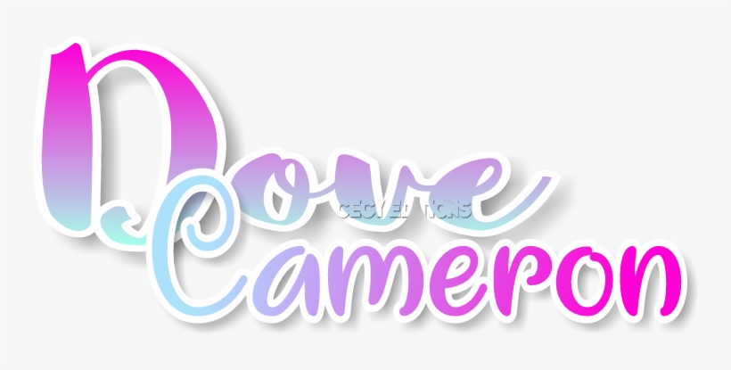 Texto Png Dove Cameron, transparent png #8809510