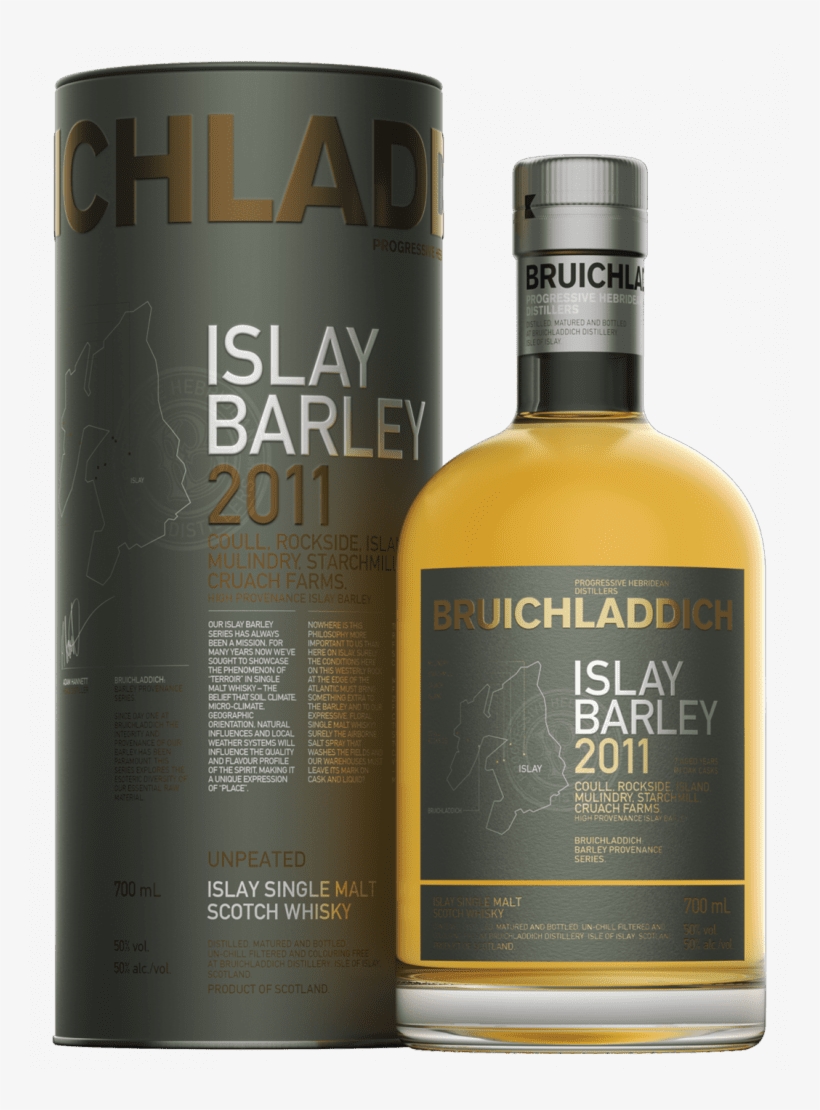 Bruichladdich Islay Barley 2011 Coull, Rockside, Island, - Bruichladdich Waves, transparent png #8809791