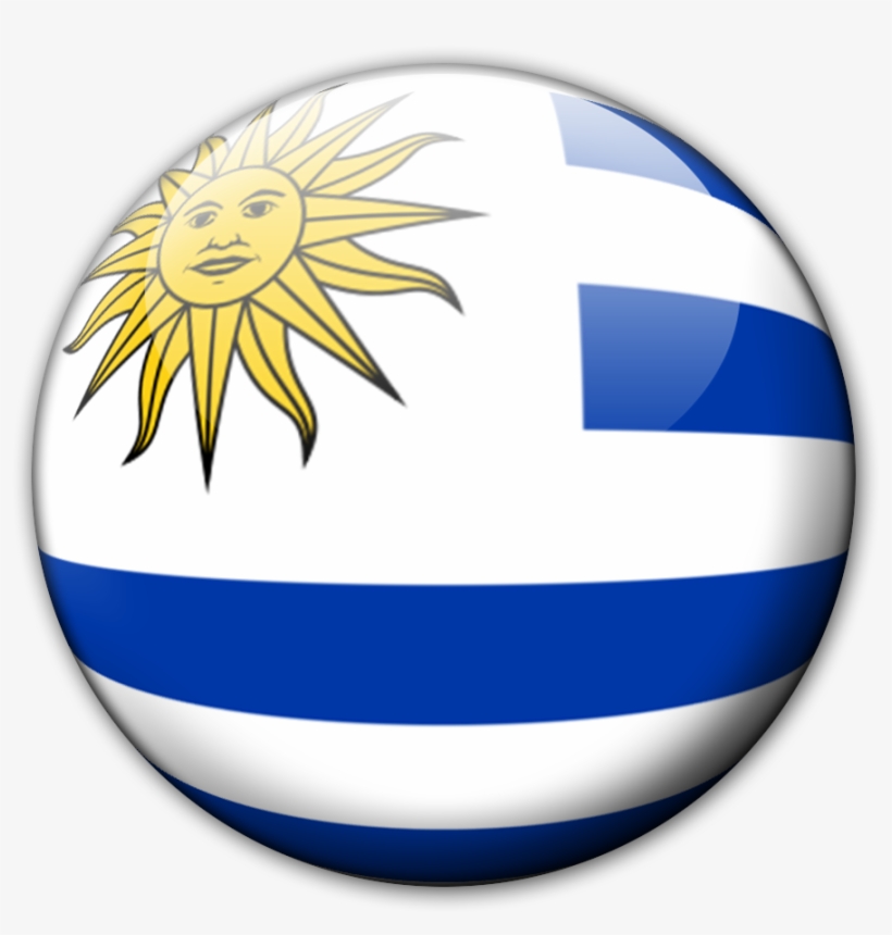 Bandera Esferica De Venezuela - Uruguayan Flag Sun, transparent png #8809915