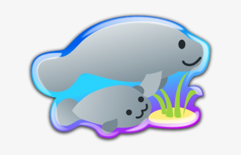 Manatee Clipart Florida, transparent png #8810218