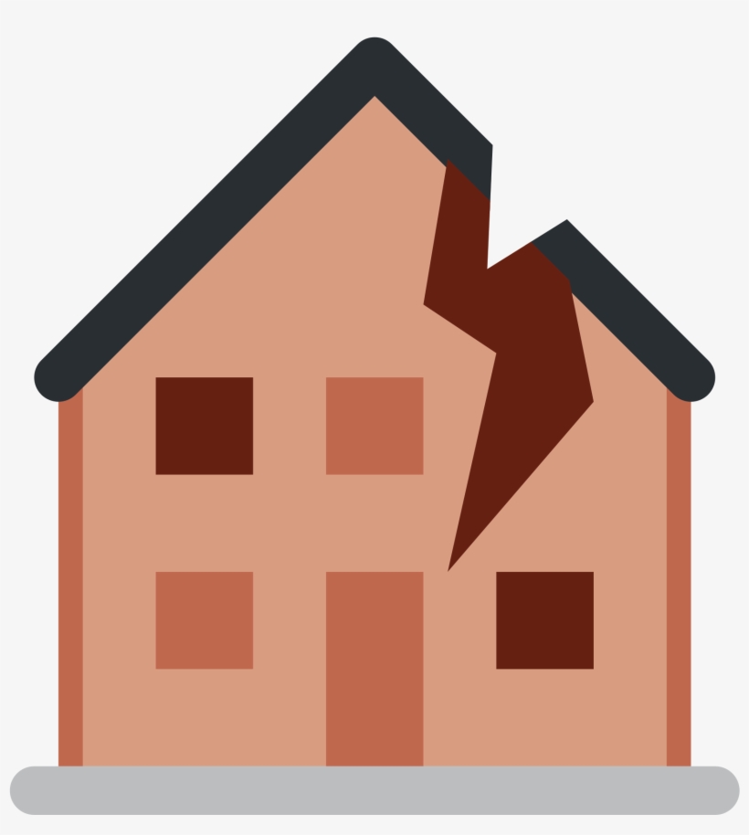 Old House - Old House Emoji Transparent, transparent png #8810618