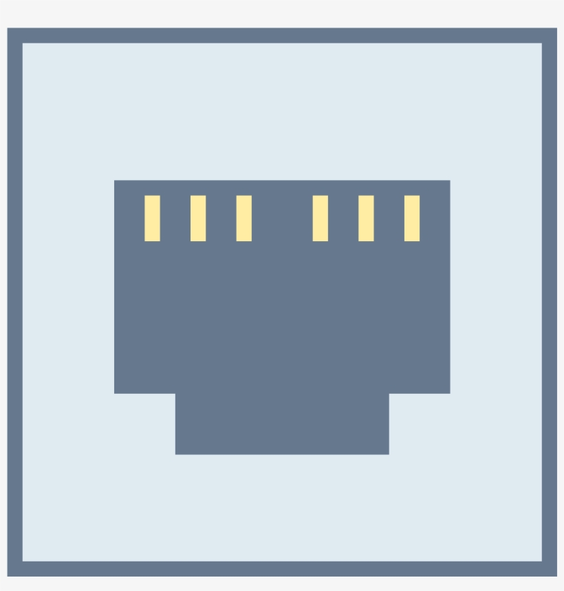 Wired Network Icon - Colorfulness, transparent png #8810643