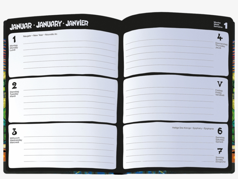 Hundertwasser Agenda 2018 - Agenda 2019, transparent png #8810826