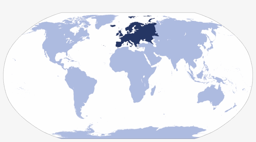 Europe Maps - World Map With Antarctica, transparent png #8811092