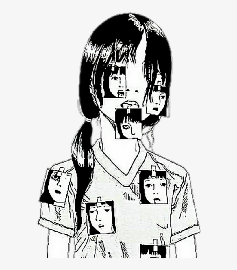 Manga Sticker - Shintaro Kago Art, transparent png #8811420