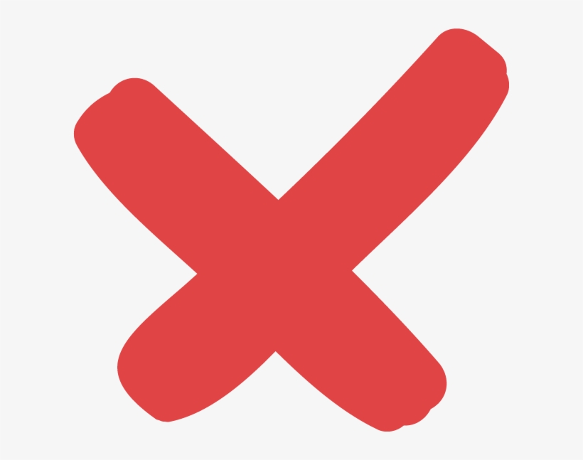 Soft X Mark, transparent png #8811579