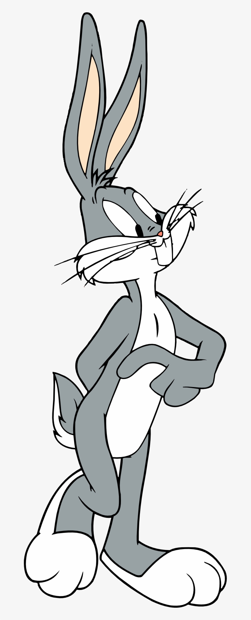 Bugs Bunny Begins To Flirt While Not Wearing His Gloves - Багз Банни Стикер, transparent png #8811619