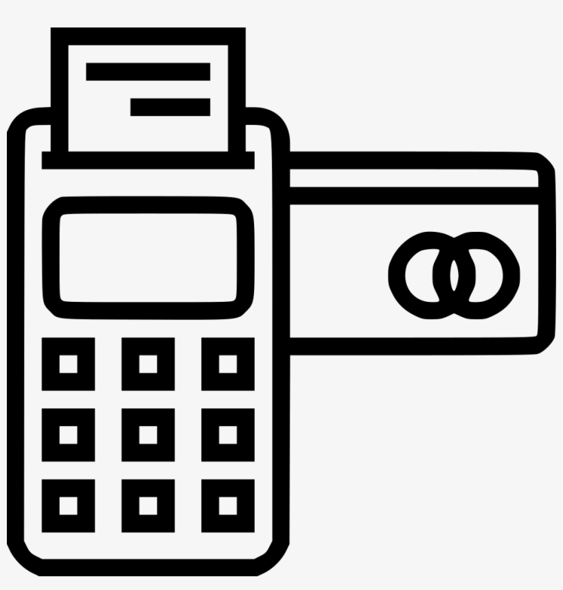 Credit Card Machine Svg Png Icon Free Download - Credit Card Machine Icon, transparent png #8813090