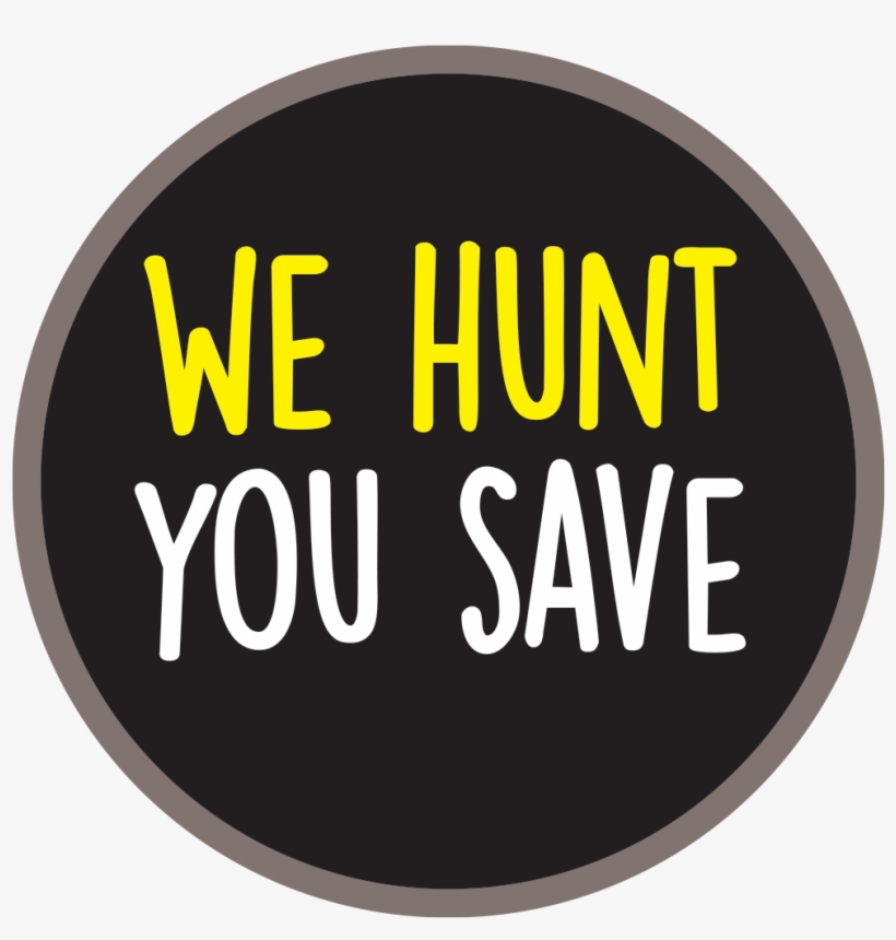 We Hunt You Save Icon - Circle, transparent png #8813501