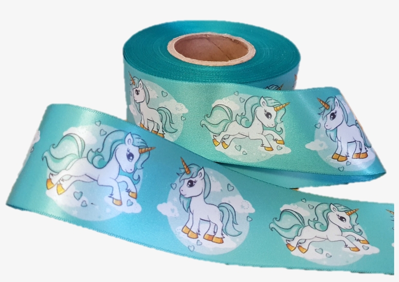 Unicorns In Turquoise - Cartoon, transparent png #8814643