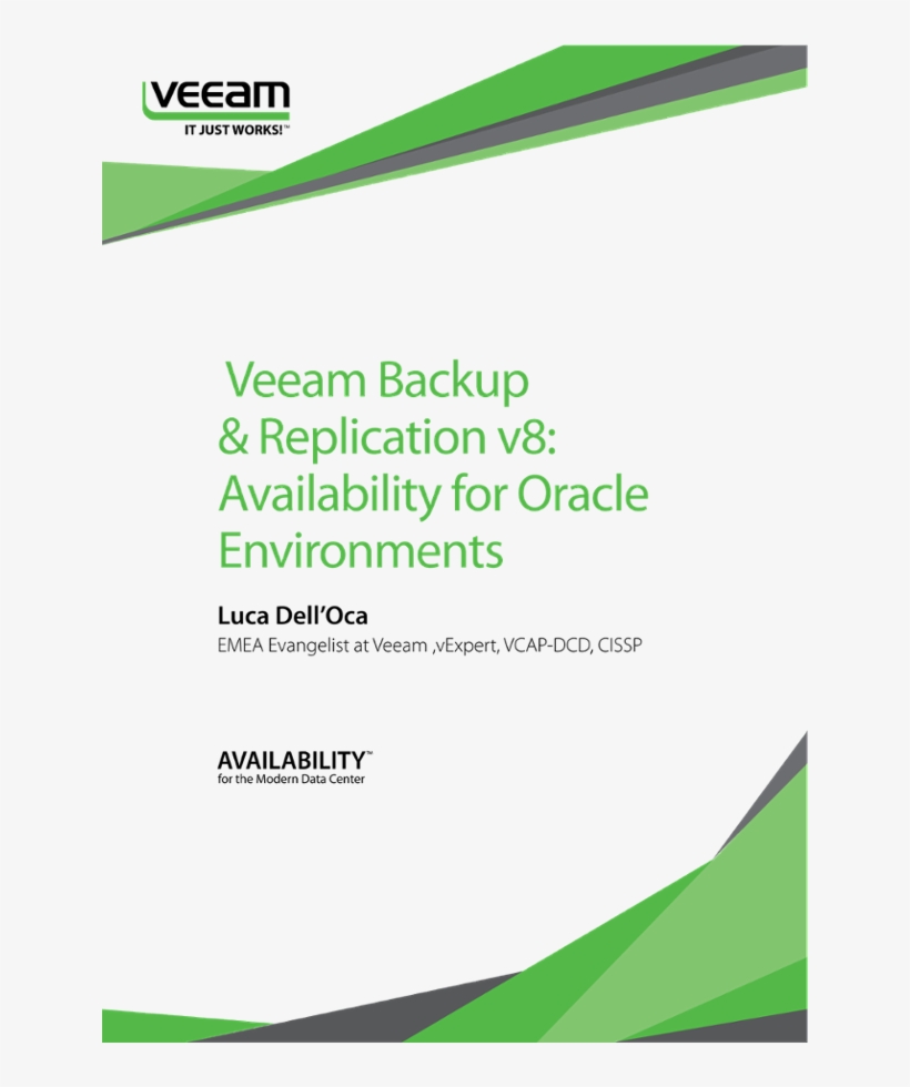 Veeam Backup & Replication V8 - Veeam Software, transparent png #8815069