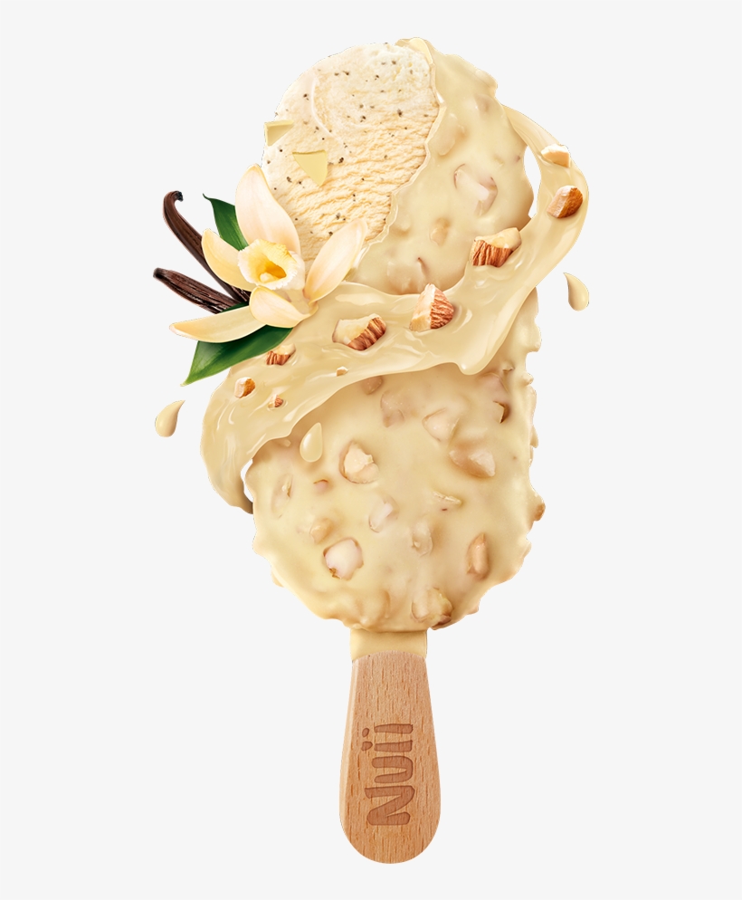 White Choc Vanilla - Ice Cream Bar, transparent png #8815303