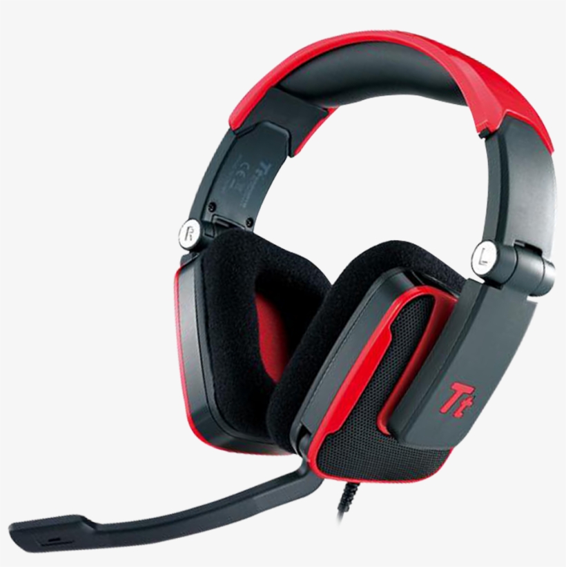 Sale Tt Esports Shock Gaming Headset - Headphones, transparent png #8815310