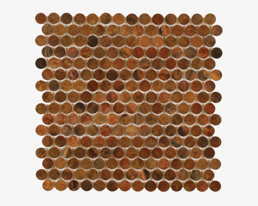 Perth Penny Rounds Series - Copper Metallic Penny Round, transparent png #8815411