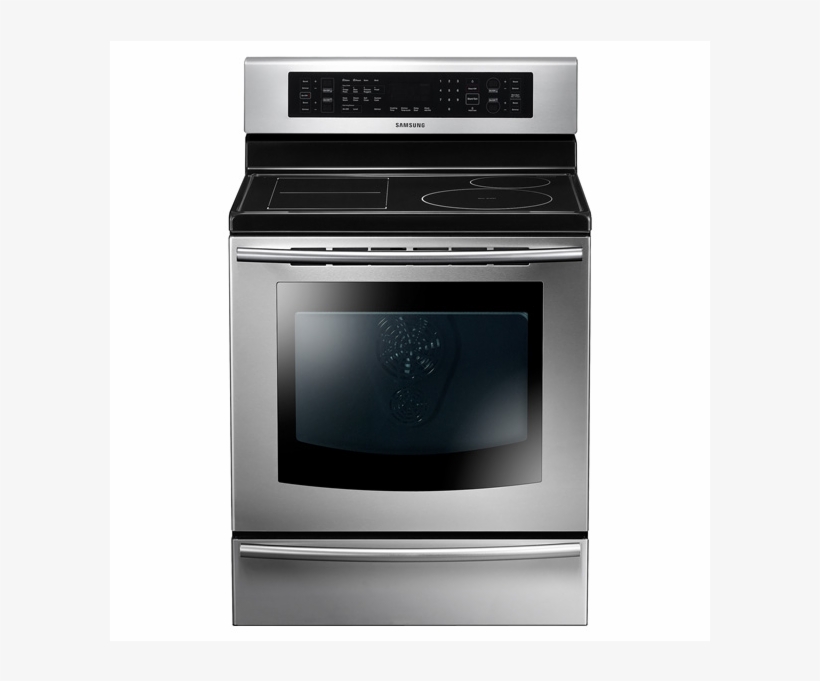 Samsung Ne597n0pbsr Stainless Steel Electric Induction - Samsung Induction Range Manual, transparent png #8815572