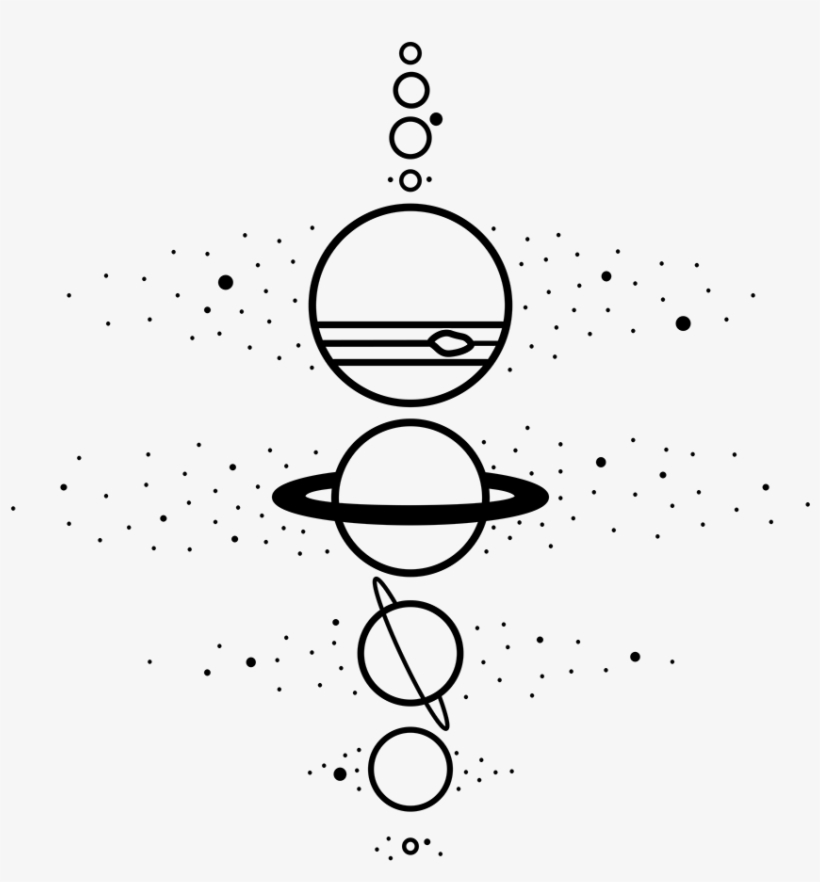 Planets Moons - Illustration, transparent png #8815645