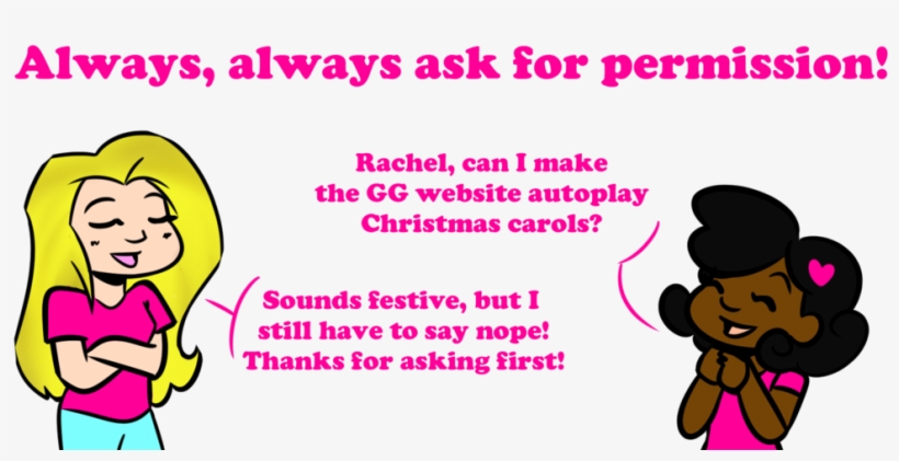 Ask Sam Permission Redux - Cartoon, transparent png #8815688