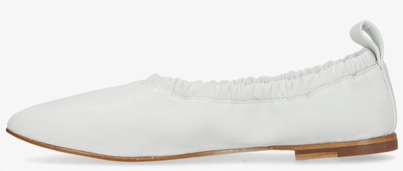 Ballet Pumps Iris 2 Nappa White Sheep Platin - Slip-on Shoe, transparent png #8815786