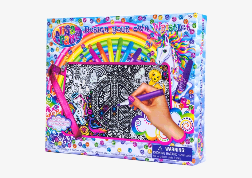 Lisa Frank Dyo Wristlet At Five Below - Motif, transparent png #8815897