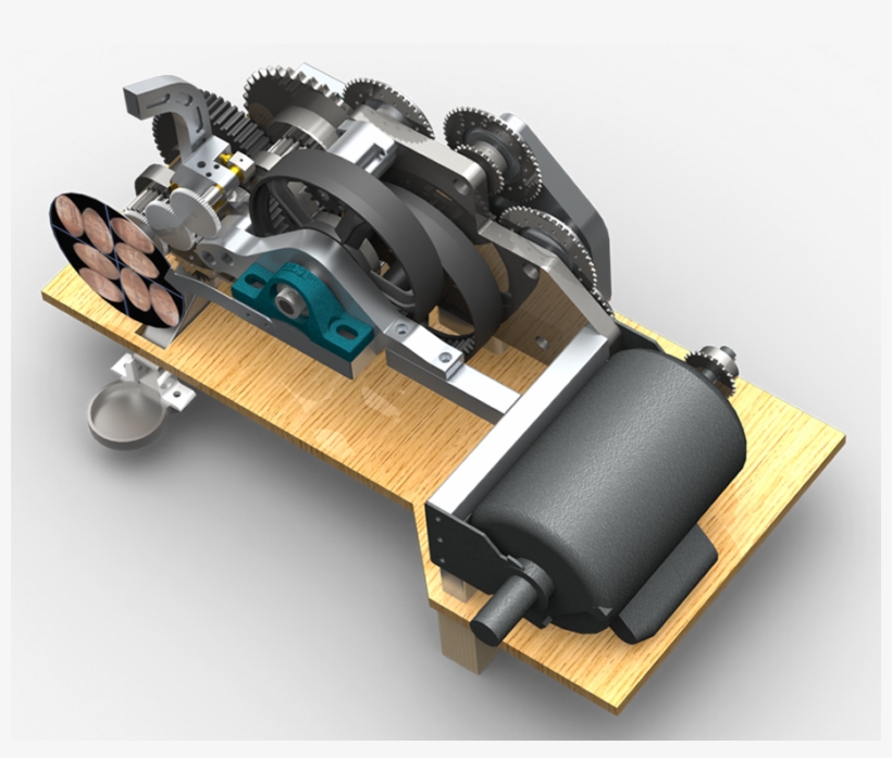 Olin Penny Press - Wood, transparent png #8816060