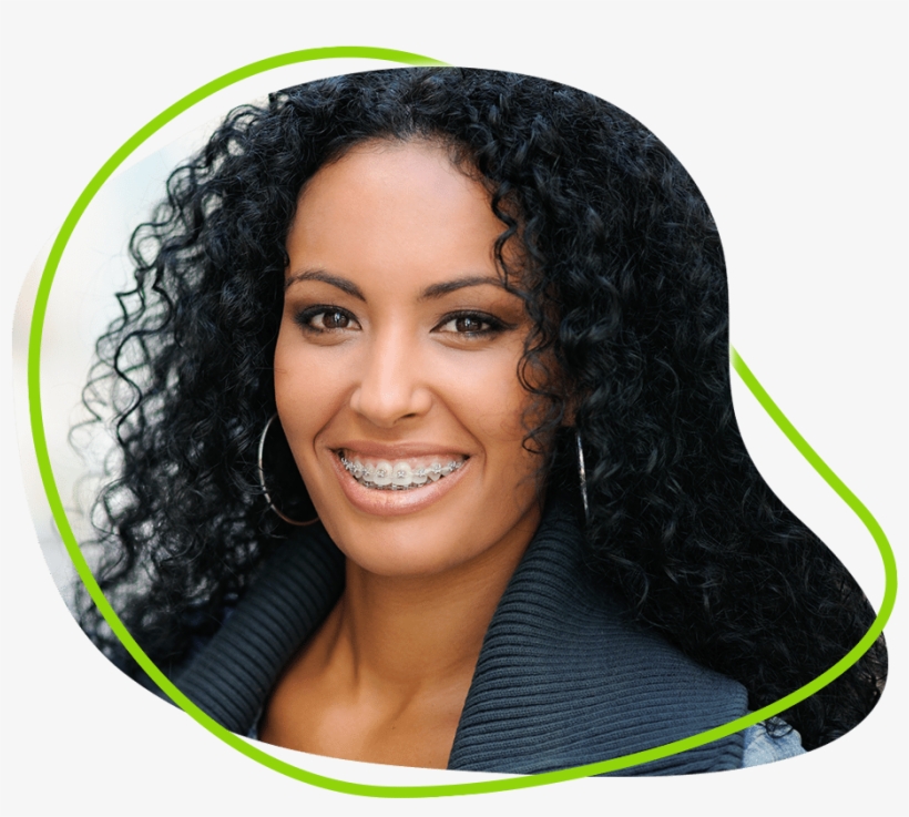 Ex Img - Braces Black Girl, transparent png #8816527