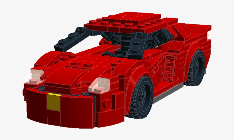 Red Lambo - Model Car, transparent png #8816536