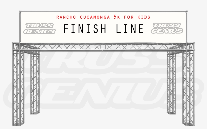 Truss Finish Line, transparent png #8817717