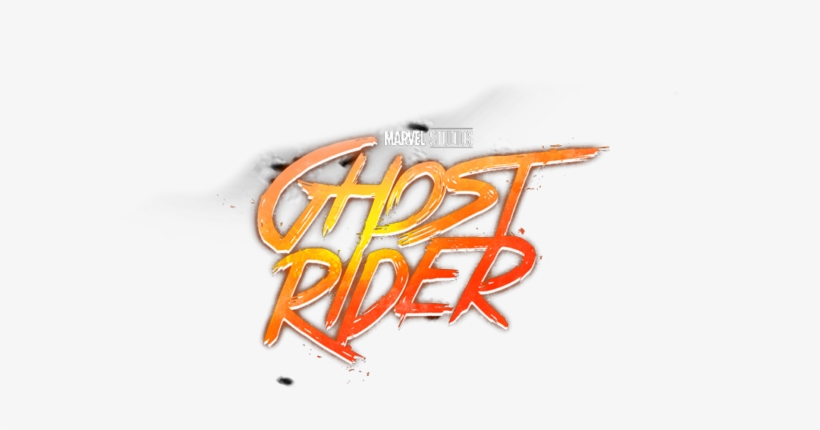 Flare Effect Png Ghost Rider Movie Name Text Png - Drawing, transparent png #8817820
