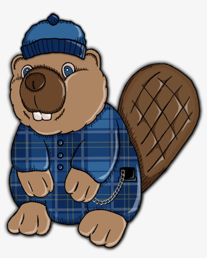 Benji Beaver - Beaver Flannel, transparent png #8817950