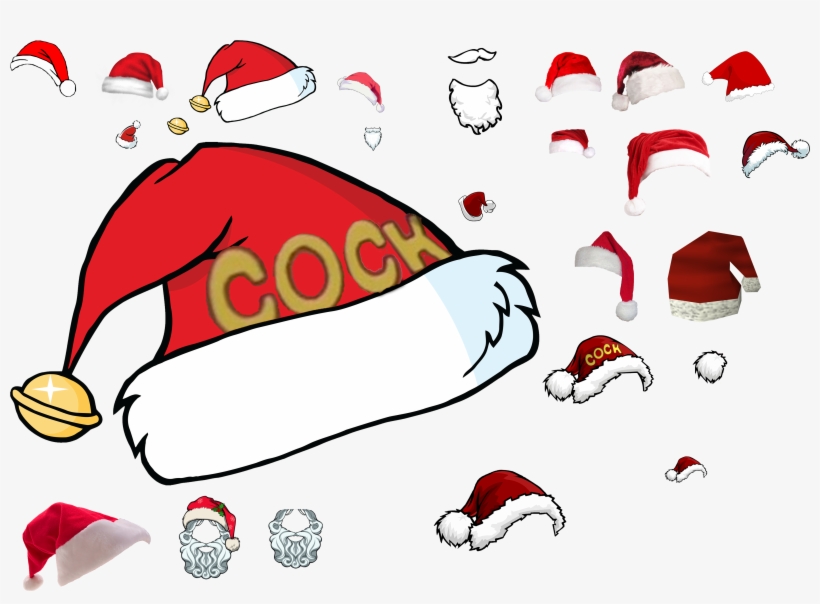 Christmas Spirit 1 - Santa Cap Clipart Png, transparent png #8819061