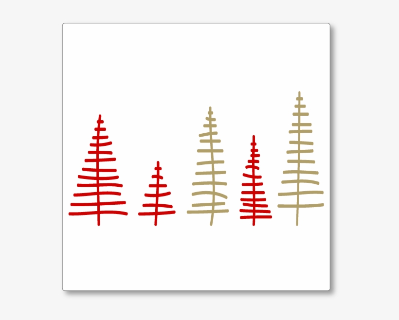 Christmas Tree Modern - Christmas Tree, transparent png #8819163