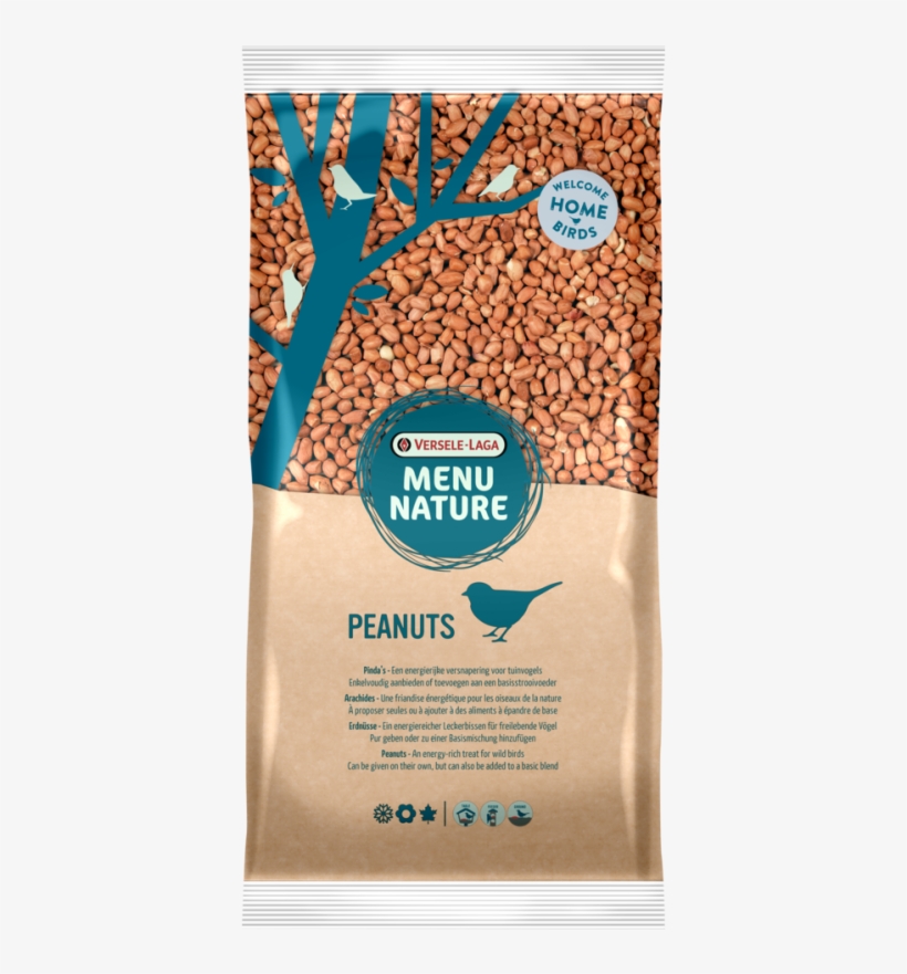 Versele Laga Menu Nature Peanuts Ean - Wild Birds Versele Laga Menu Nature Peanuts, transparent png #8819745