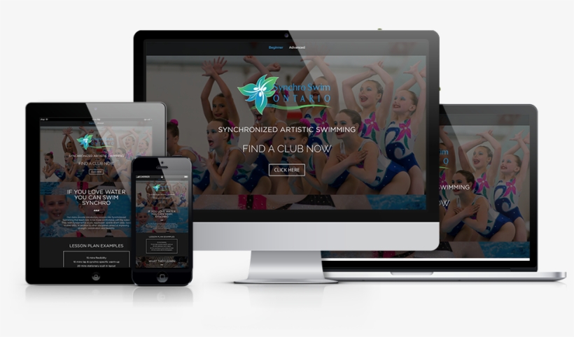 Experience The Sport Of Synchronized Swimming - Web Design, transparent png #8819895