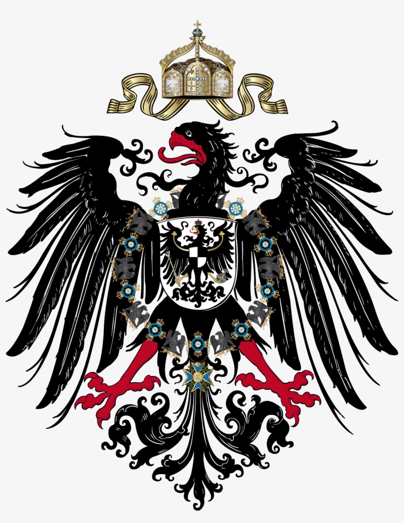 Flag, Coat Of Arms - Coat Of Arms Of The German Empire, transparent png #8819960