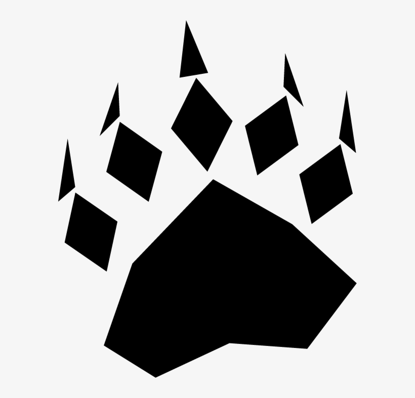 Oso Bear Paw Logo, transparent png #8820071